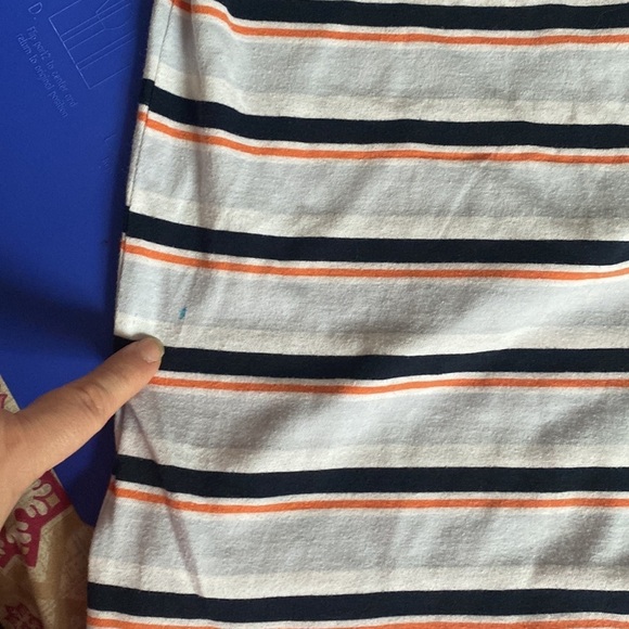 Hollister  striped crew neck short sleeves‎ embroidered logo tee Juniors small - Picture 6 of 9